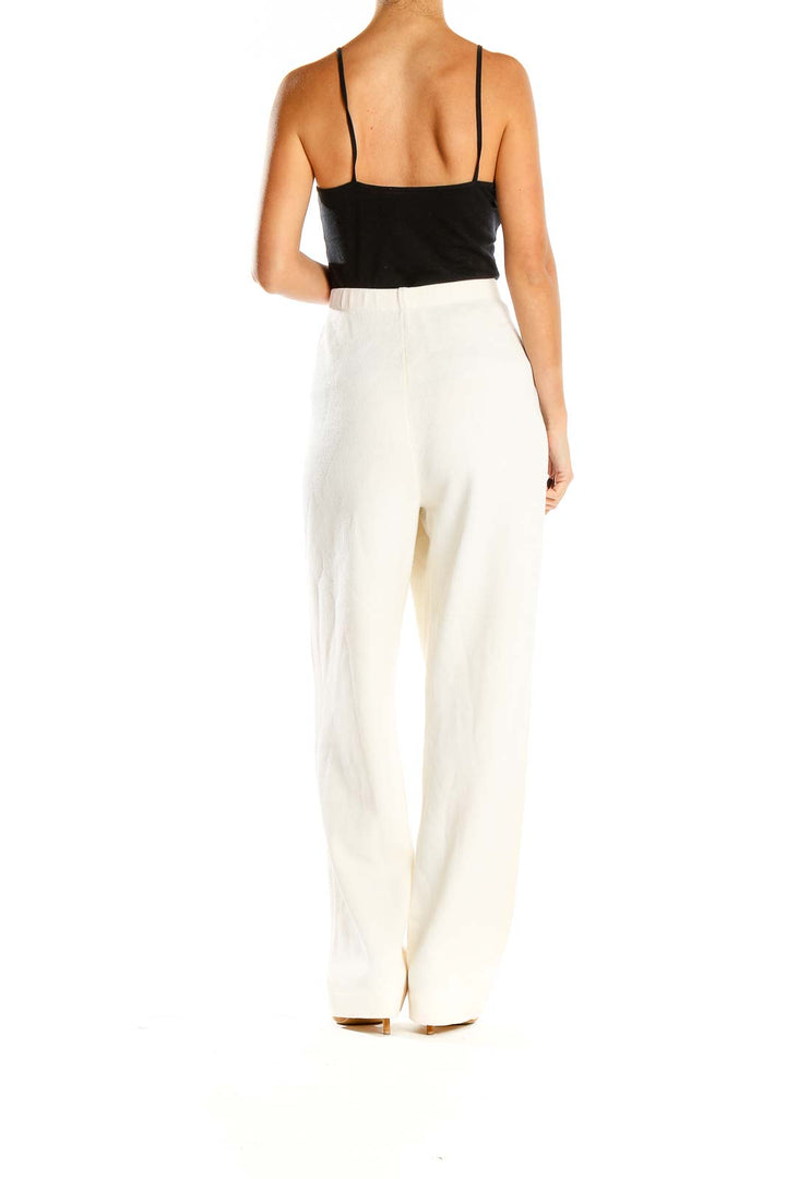 White Classic Trousers