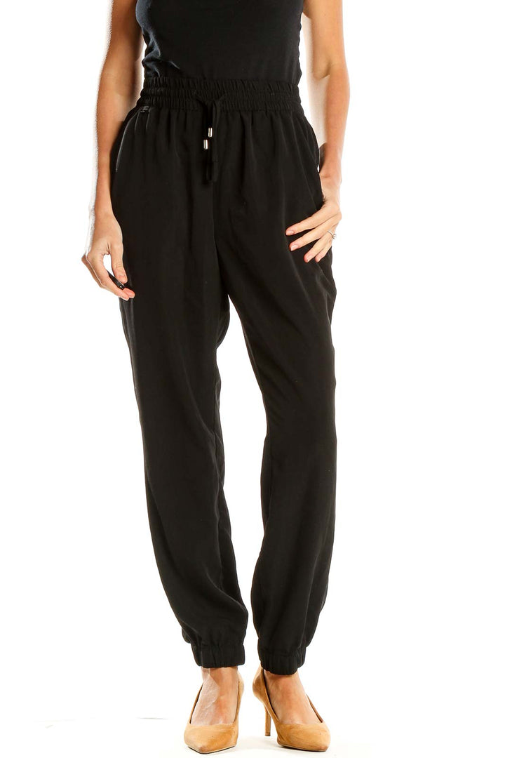 Black Drawstring Pants