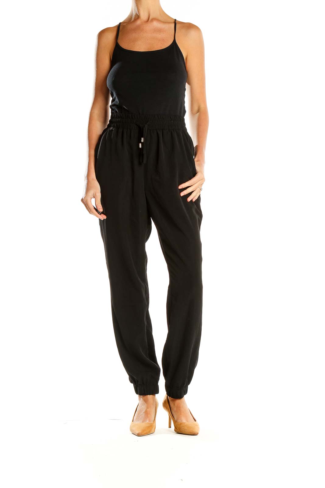 Black Drawstring Pants