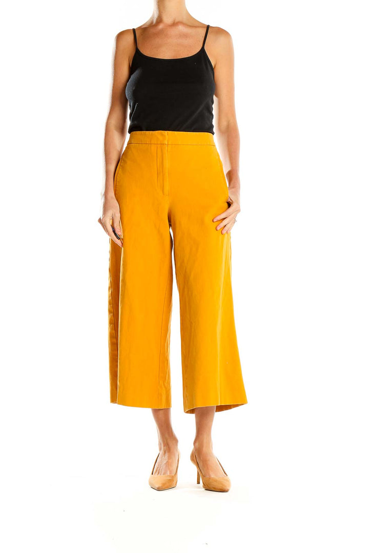 Yellow Culottes Pants