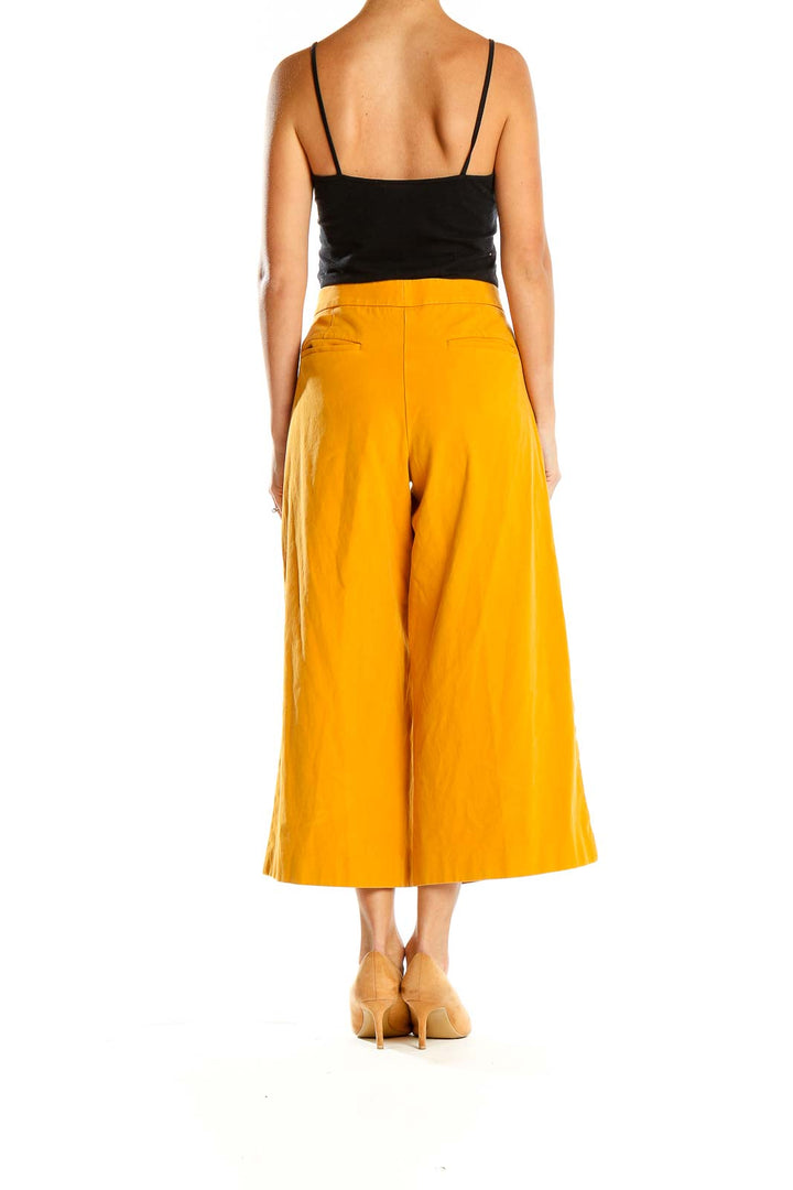 Yellow Culottes Pants