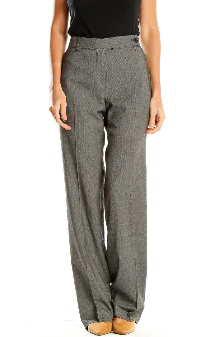 Gray All Day Wear Trousers