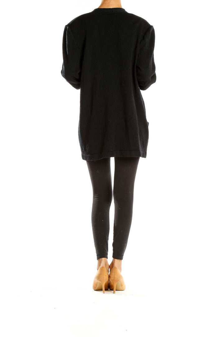 Black Designer Cardigan