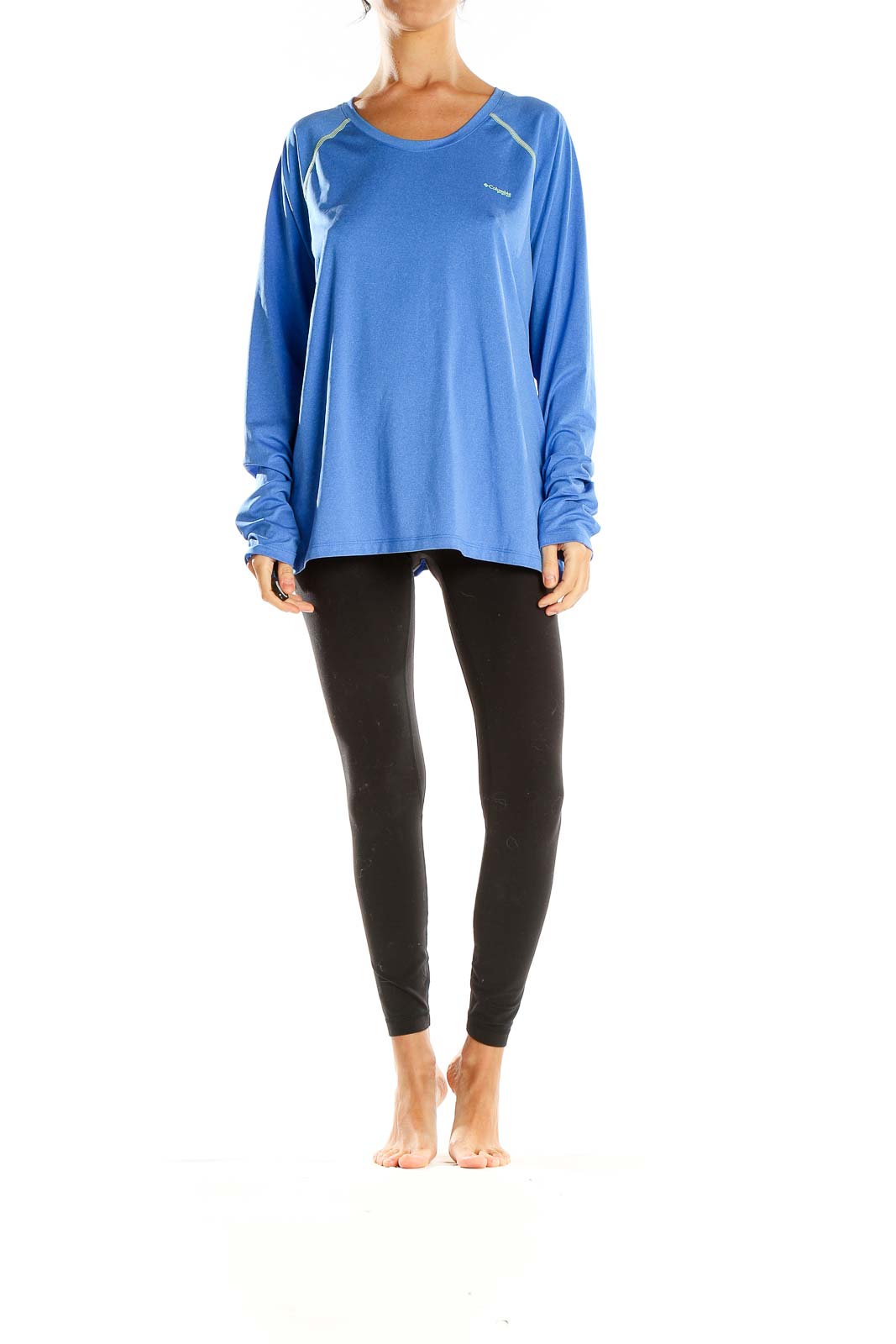 Blue Activewear Top