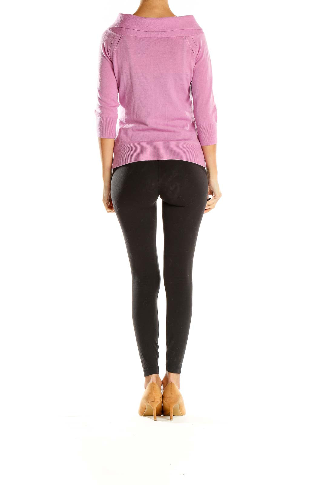 Pink Merino Wool Sweater