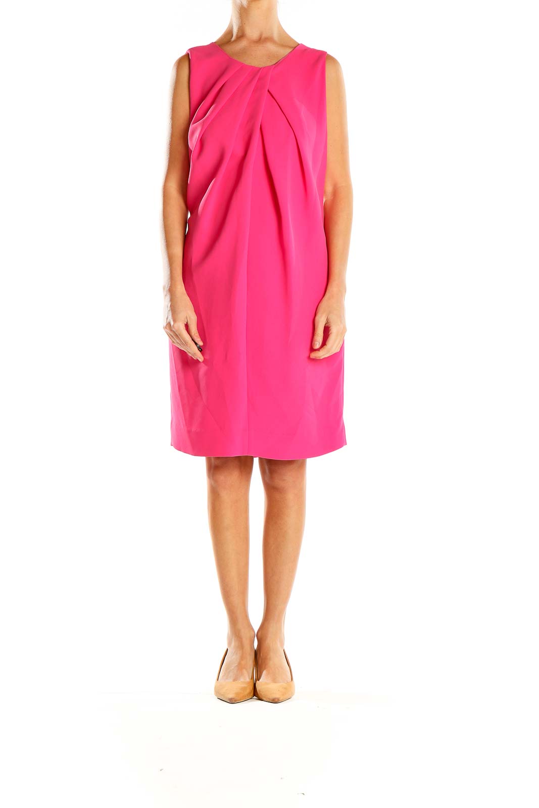 Pink Classic Shift Dress