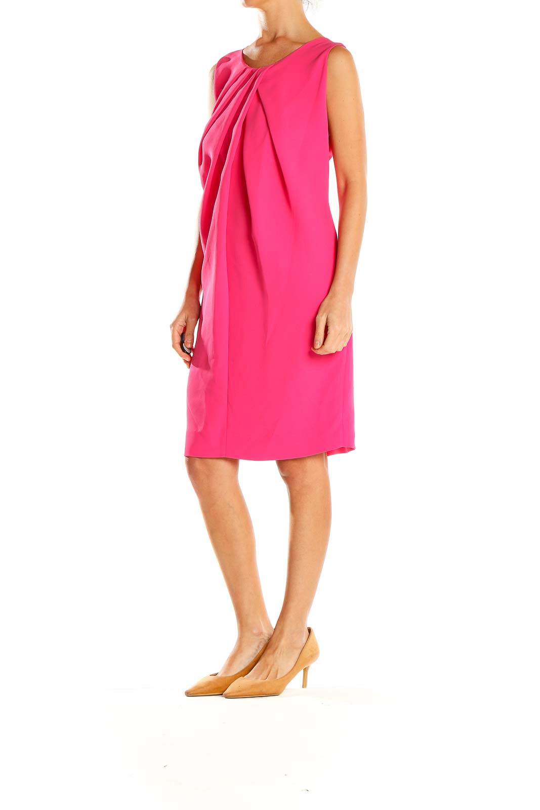 Pink Classic Shift Dress