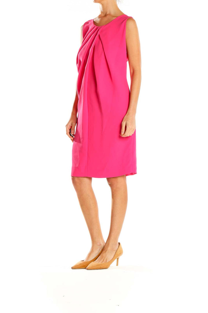 Pink Classic Shift Dress