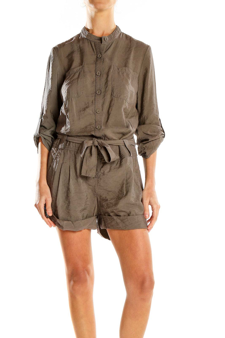 Gray Romper