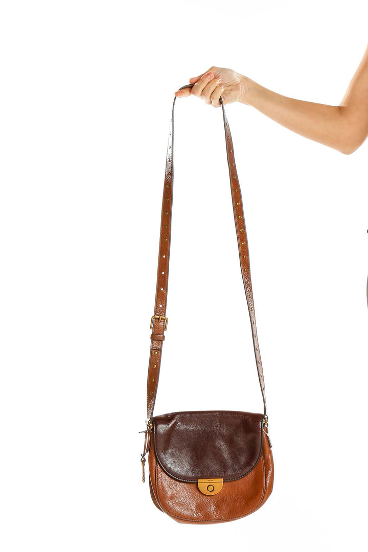 Brown Saddle Bag