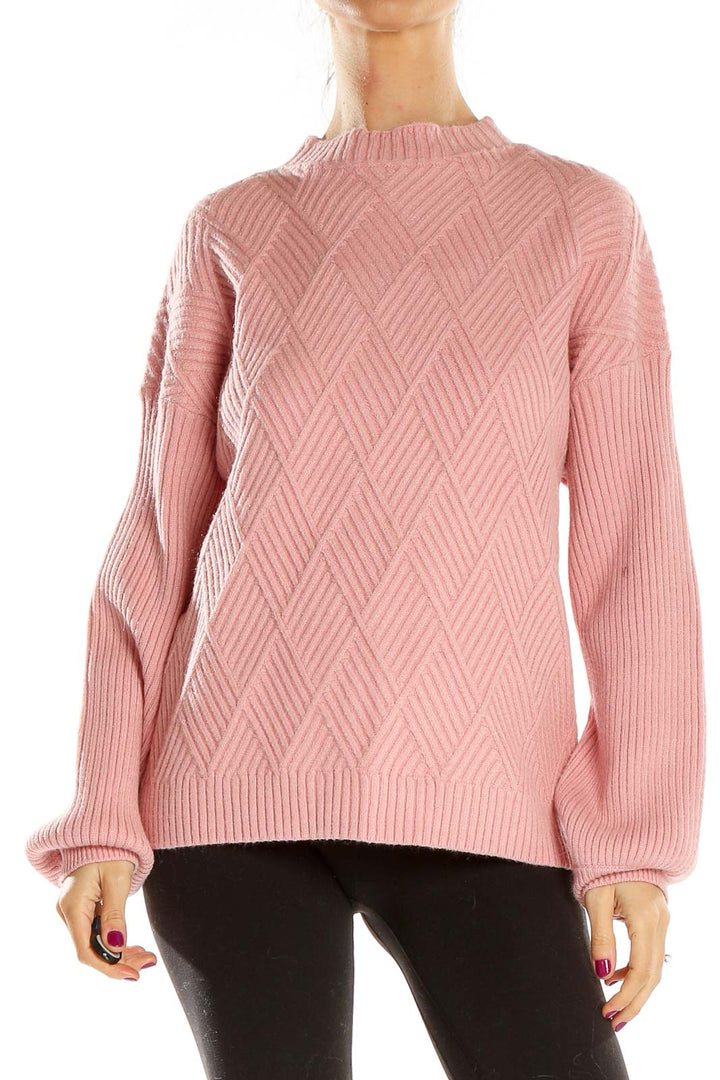 Pink All Day Wear Sweater