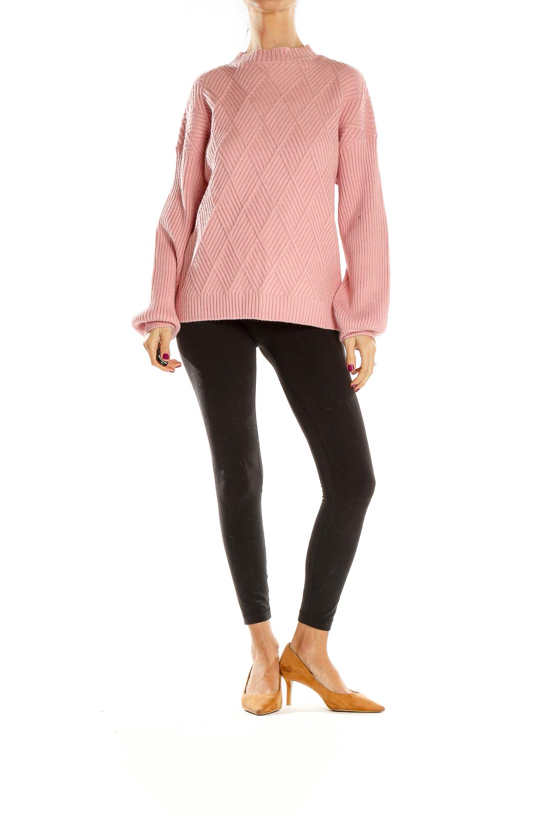 Pink All Day Wear Sweater