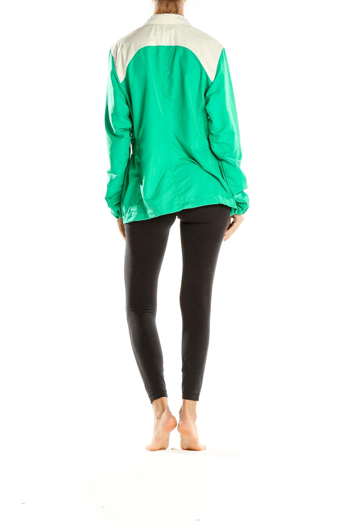 Green Activewear Quarterzip