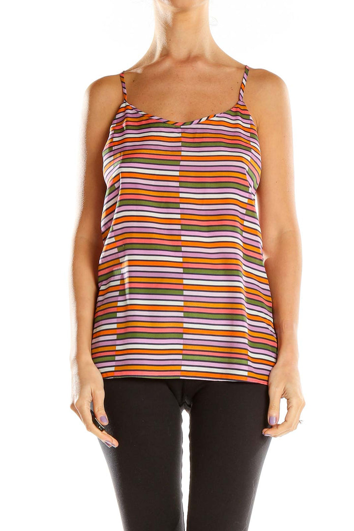 Multicolor Striped Tank Top