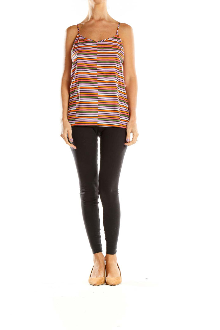 Multicolor Striped Tank Top