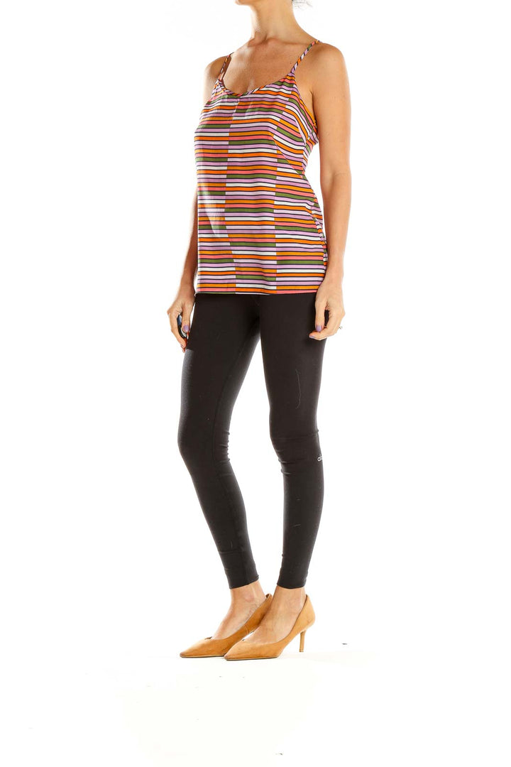 Multicolor Striped Tank Top