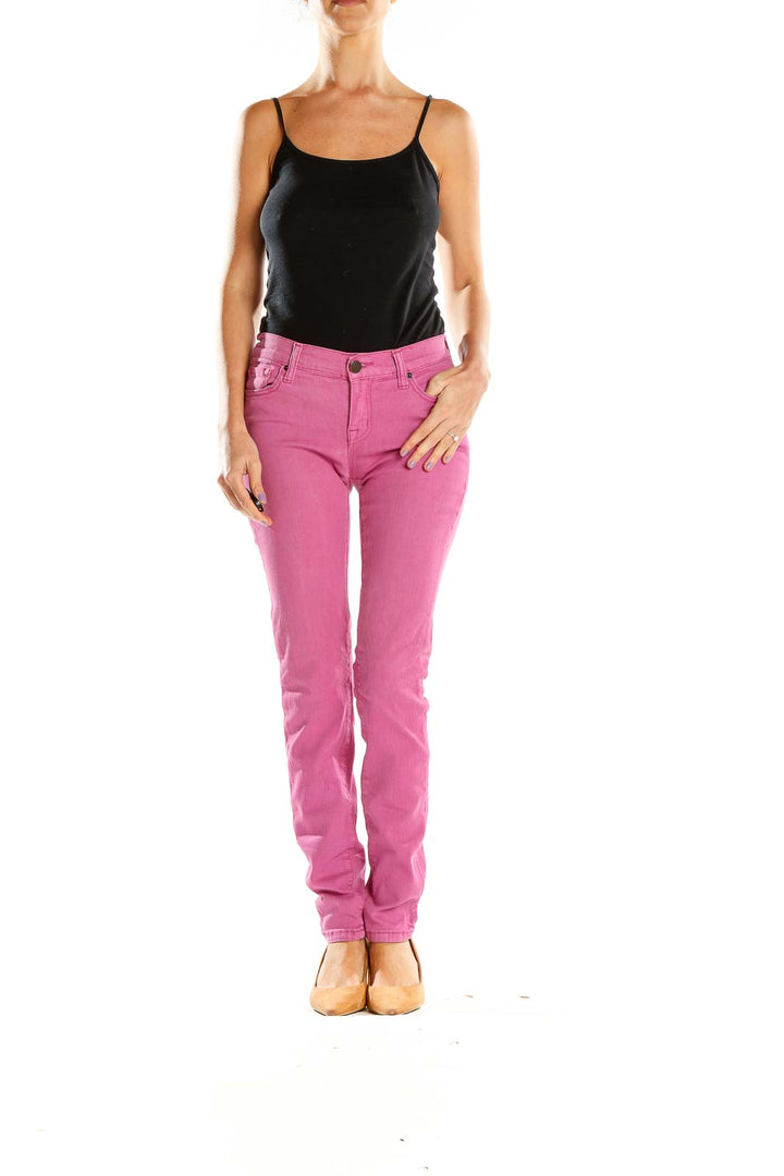 Pink Skinny Pants