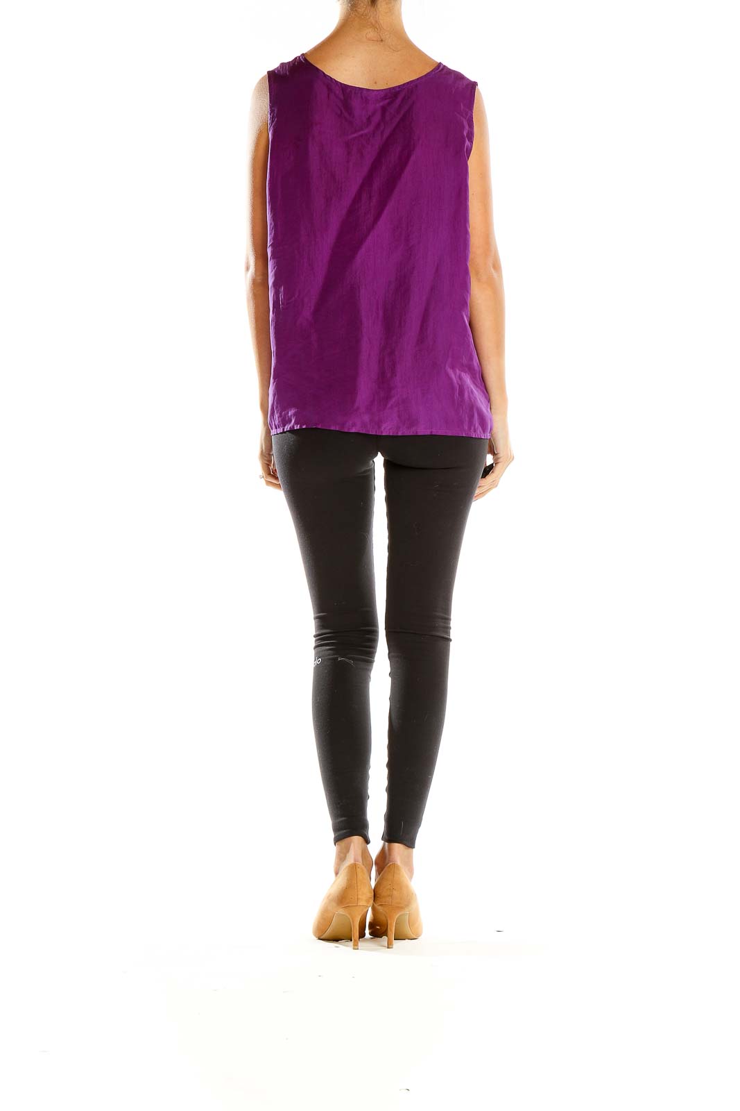 Purple Vintage Silk Top