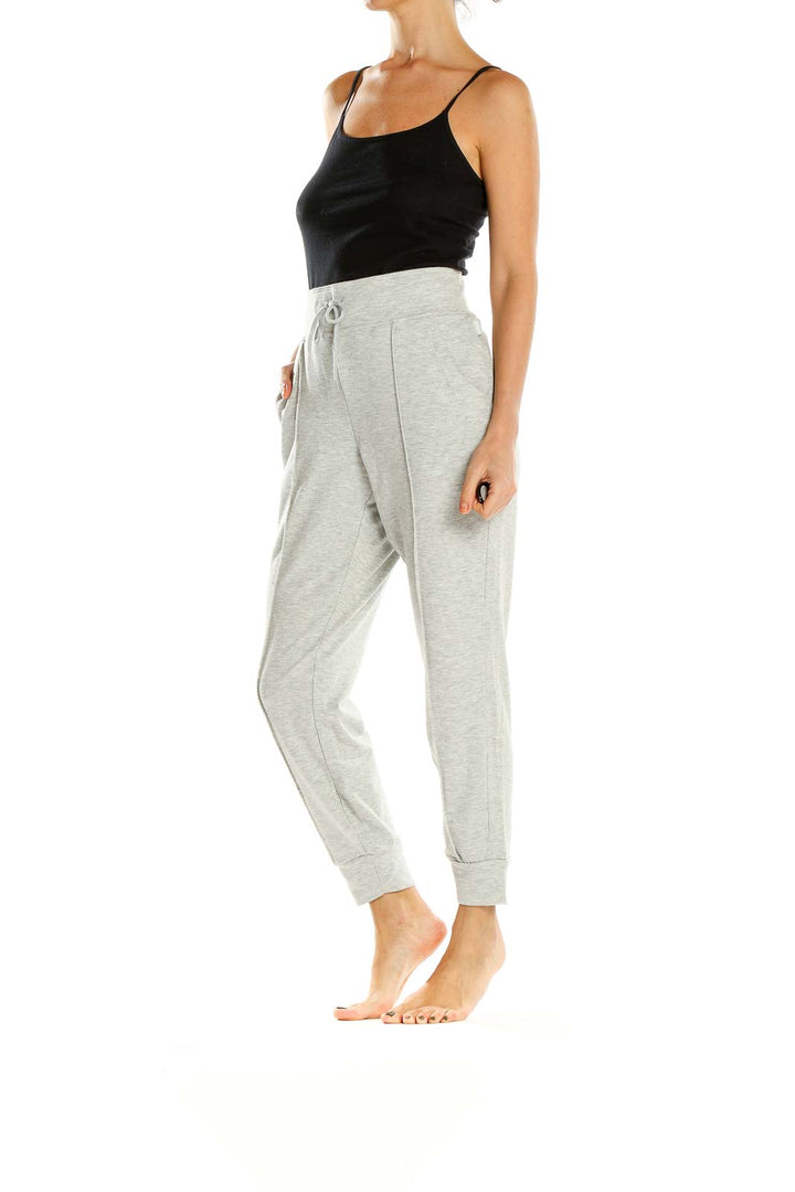 Gray Casual Sweatpants