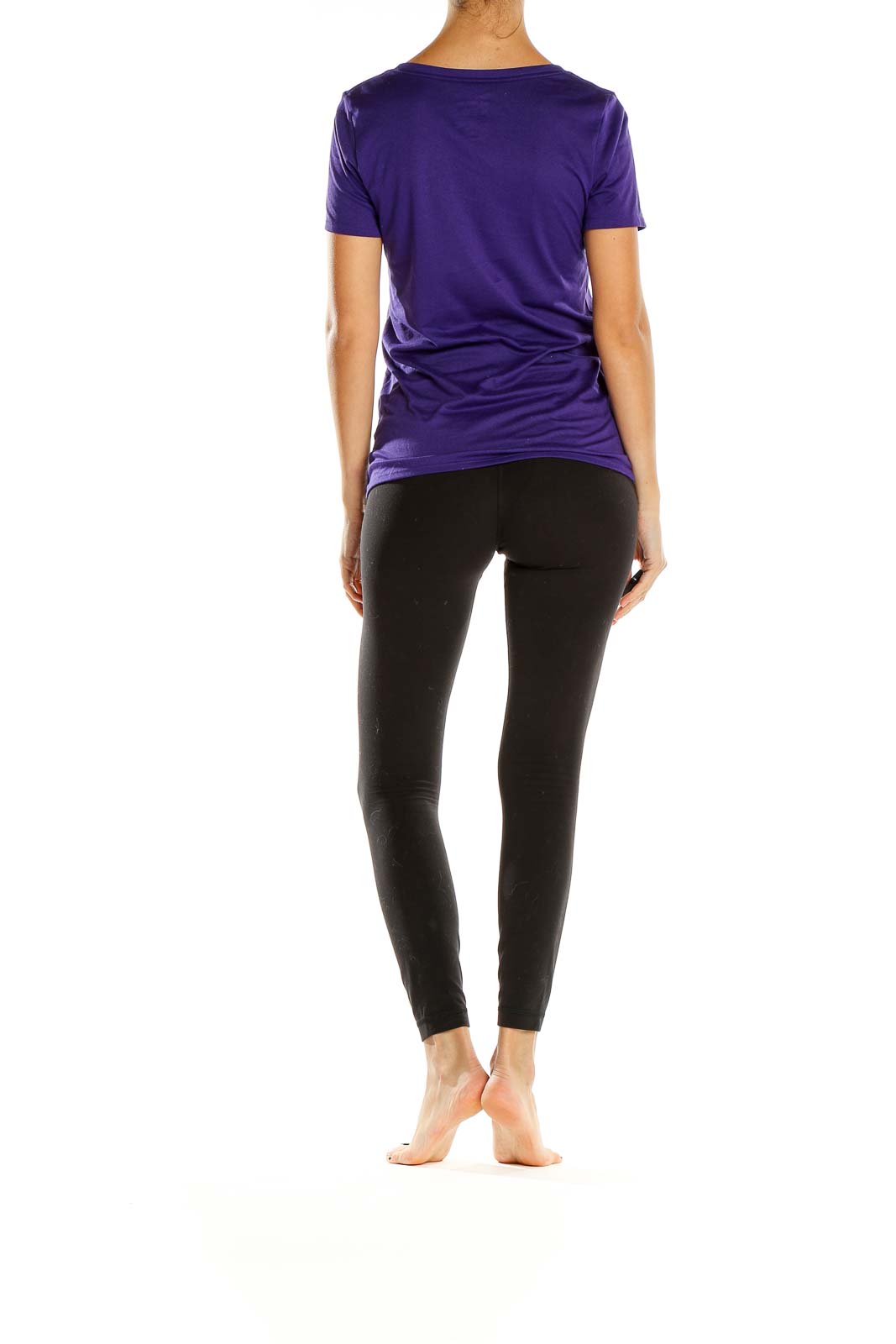 Purple Activewear Top