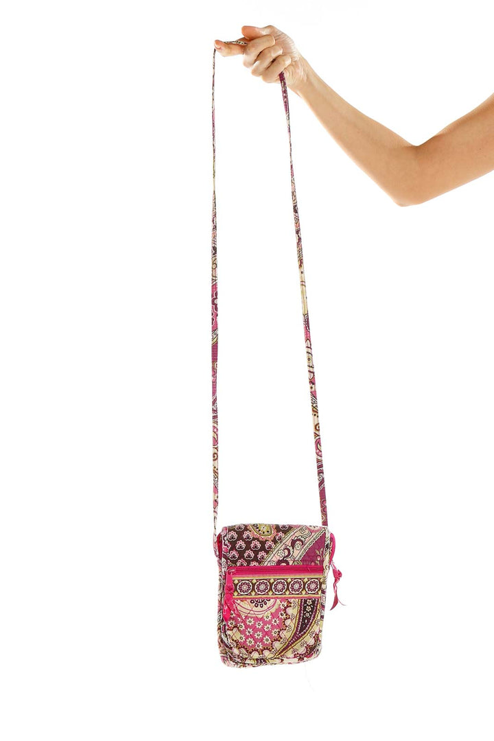 Multicolor Printed Crossbody Bag