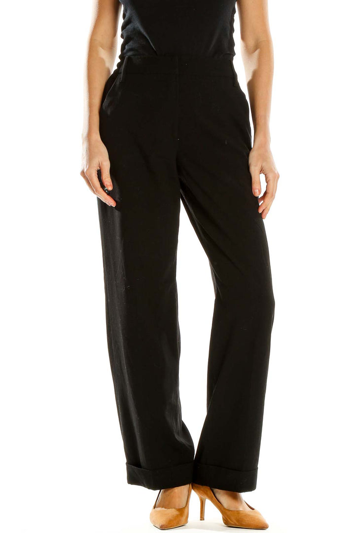 Black Classic Trousers