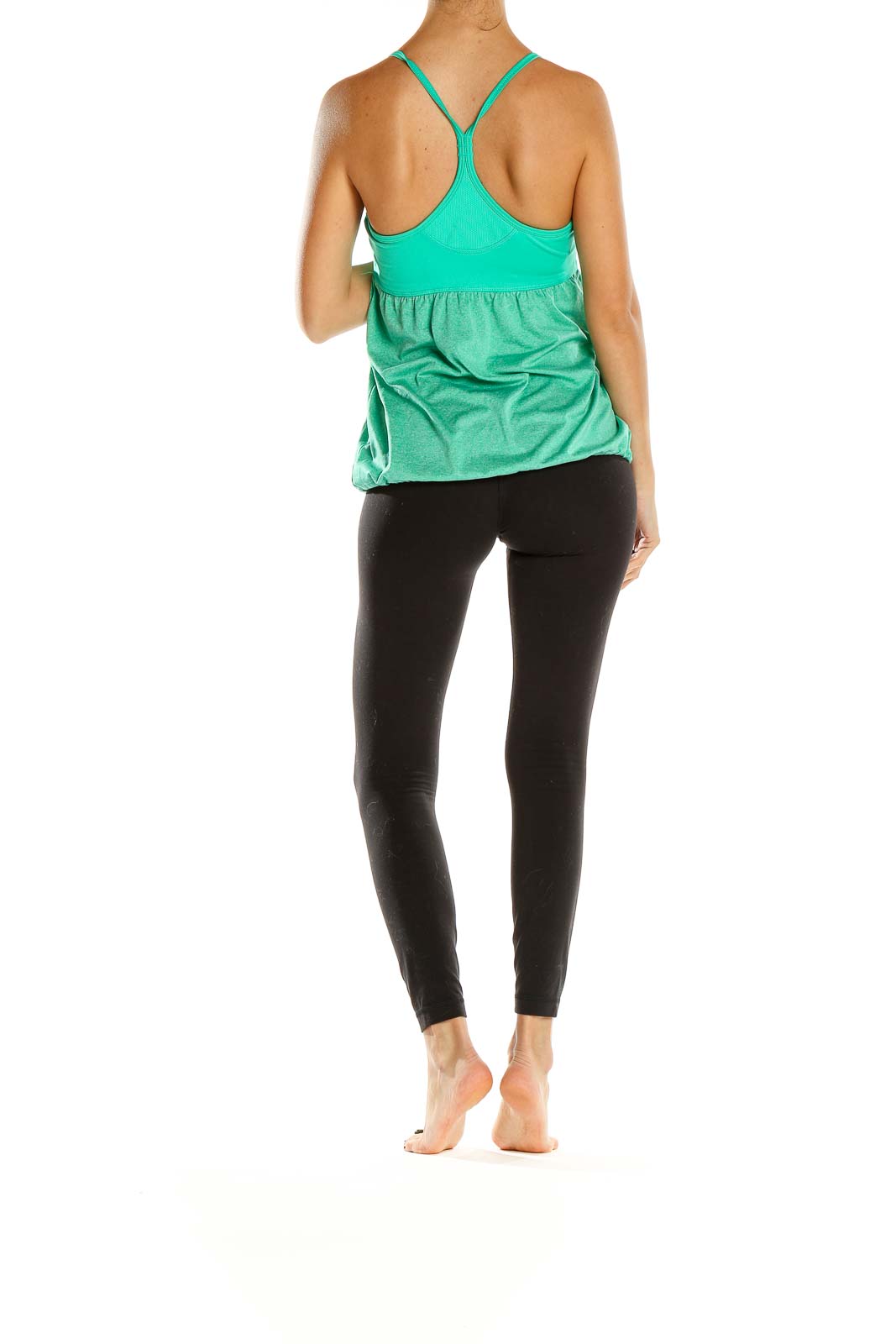 Green Activewear Tank Top