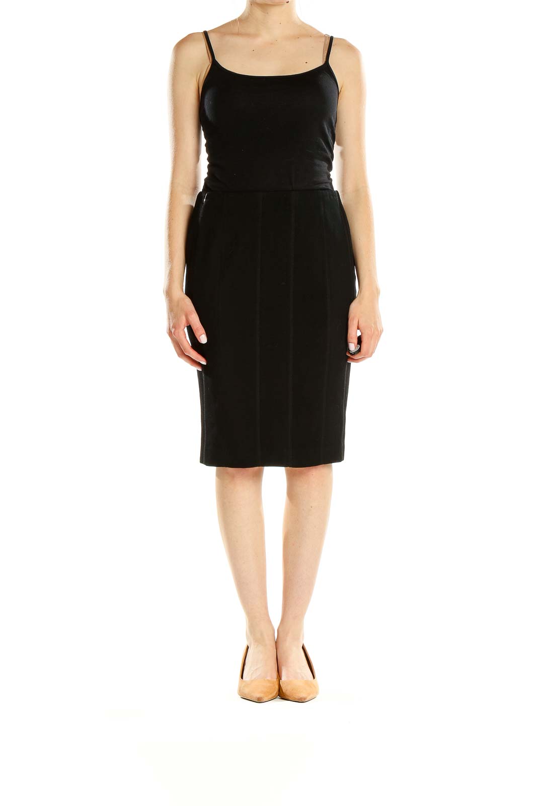 Black Classic Pencil Skirt