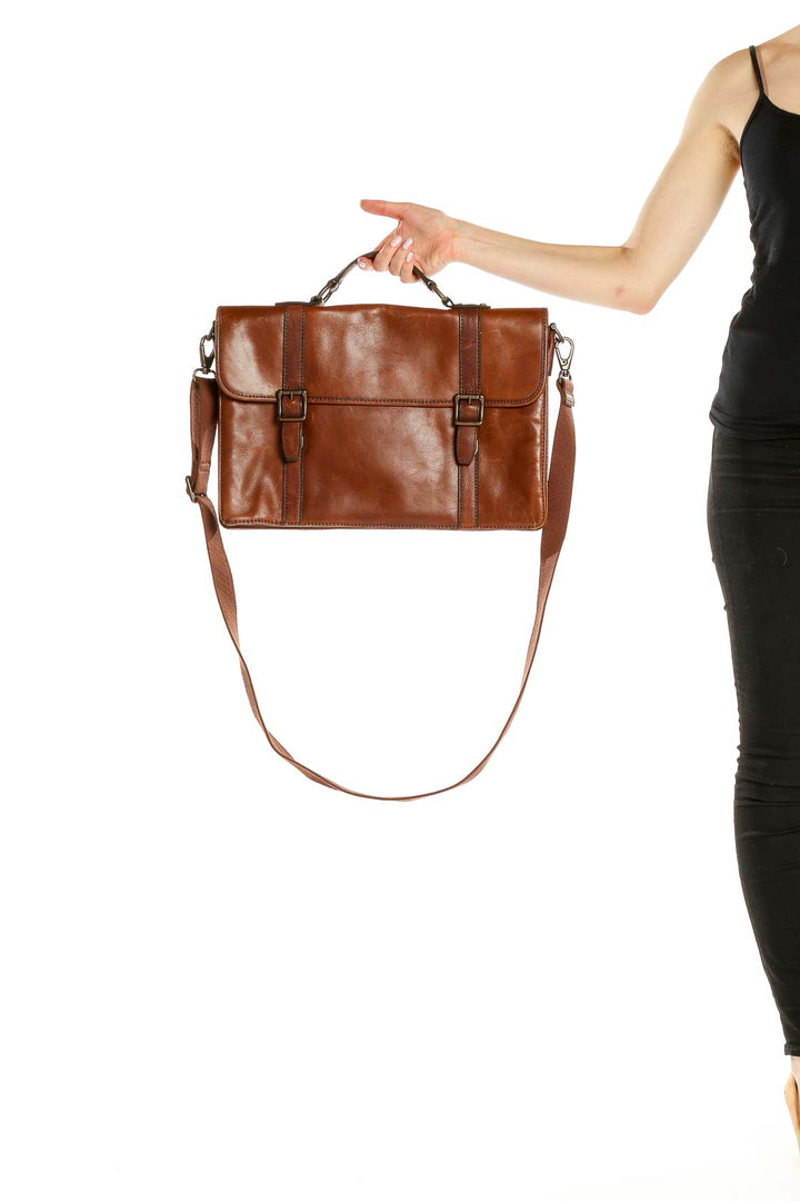 Brown Satchel Bag