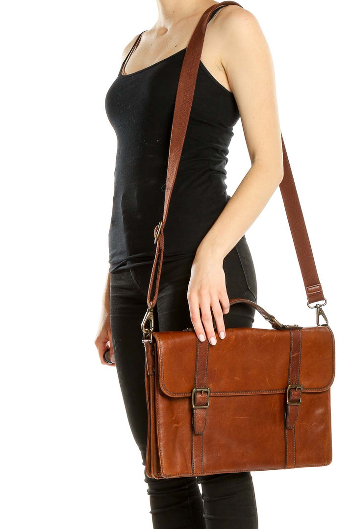 Brown Satchel Bag