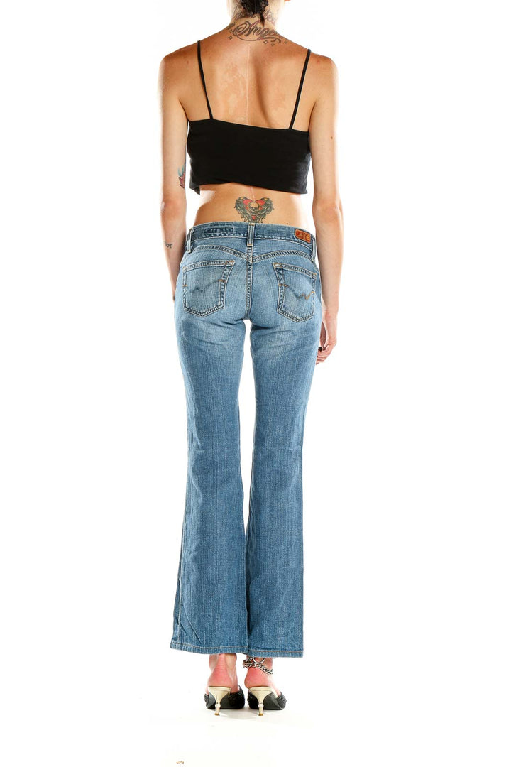 Blue Flare Jeans