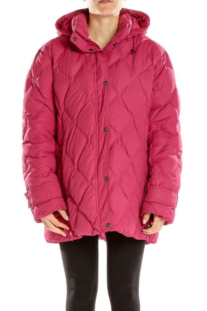 Pink Puffer Jacket