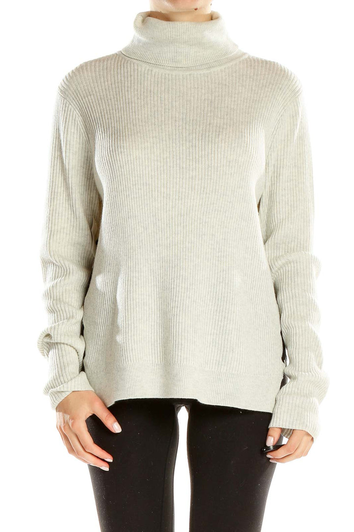 Gray All Day Wear Sweater