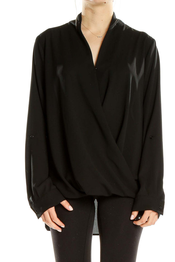 Black Classic Blouse