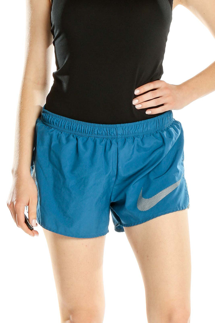 Blue Activewear Shorts