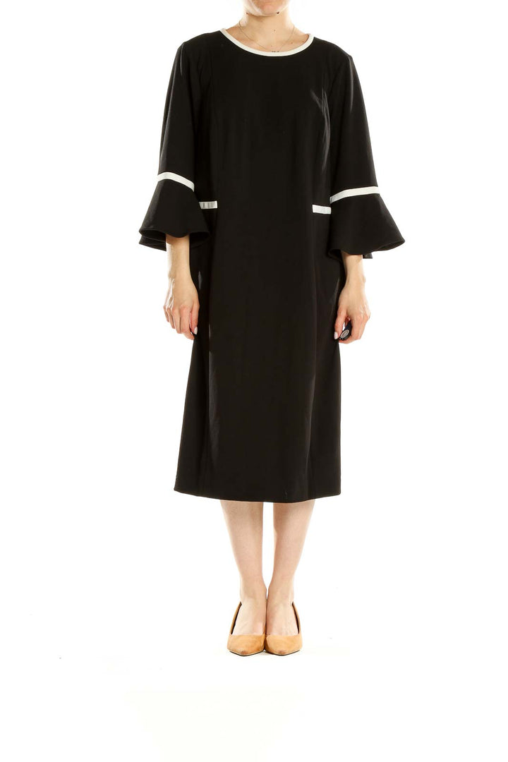 Black Classic Shift Dress