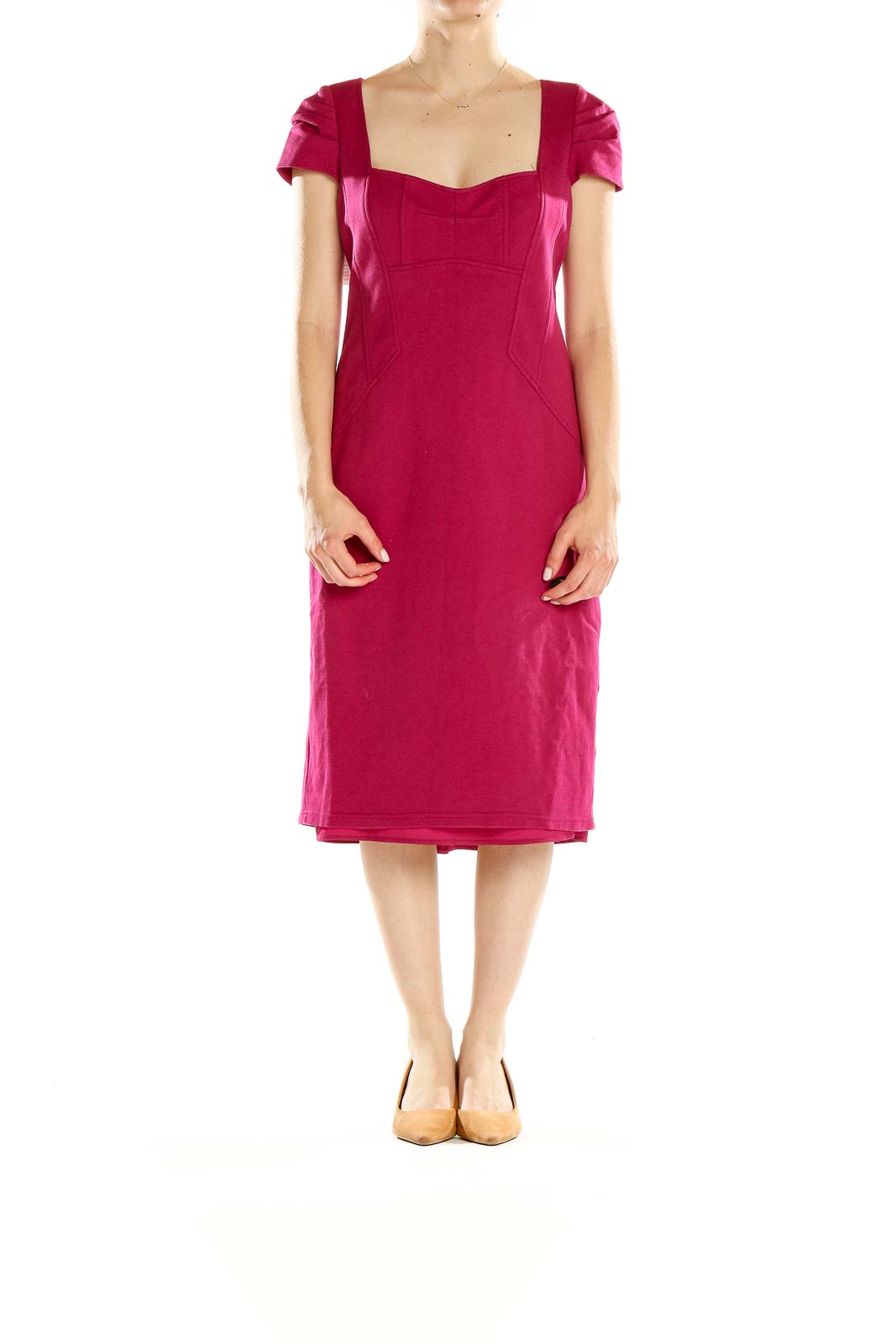 Pink Sheath Dress