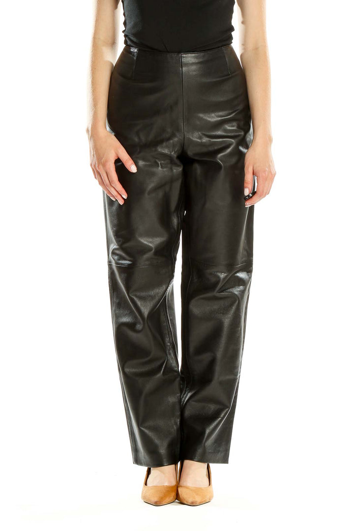 Black Leather Pants