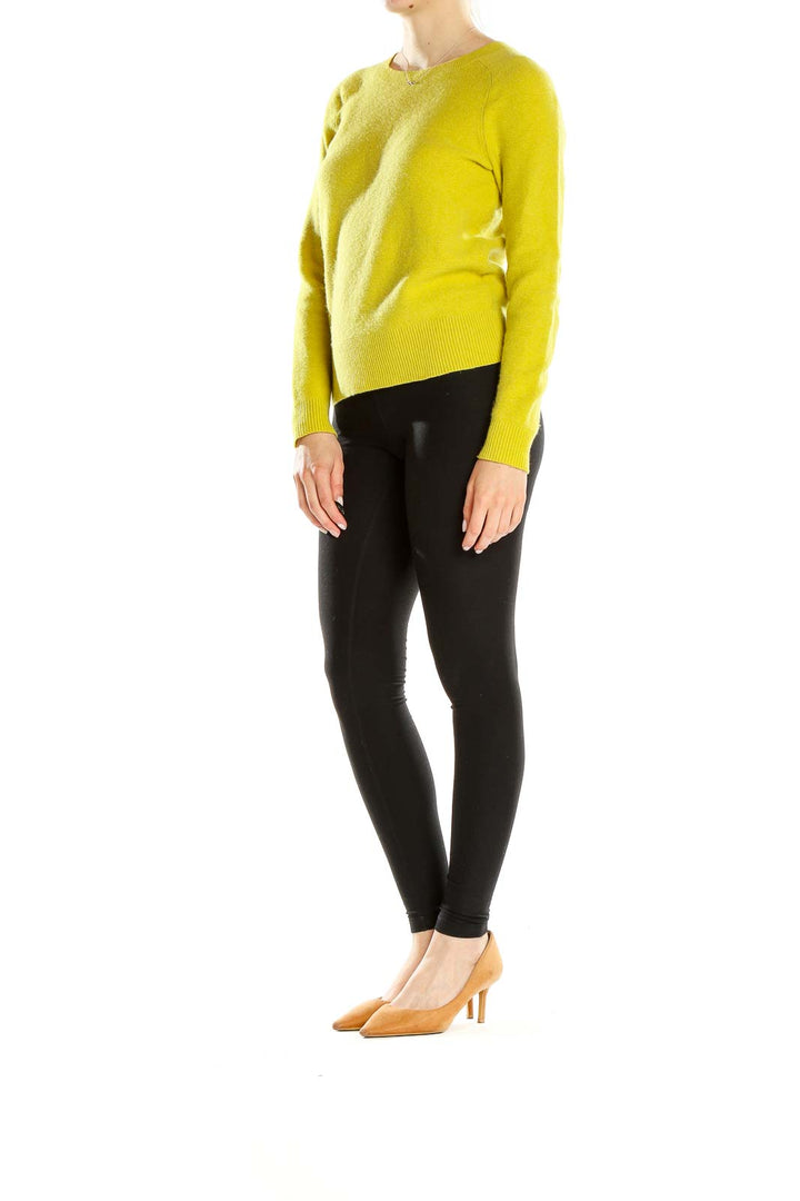 Chartreuse All Day Wear Sweater