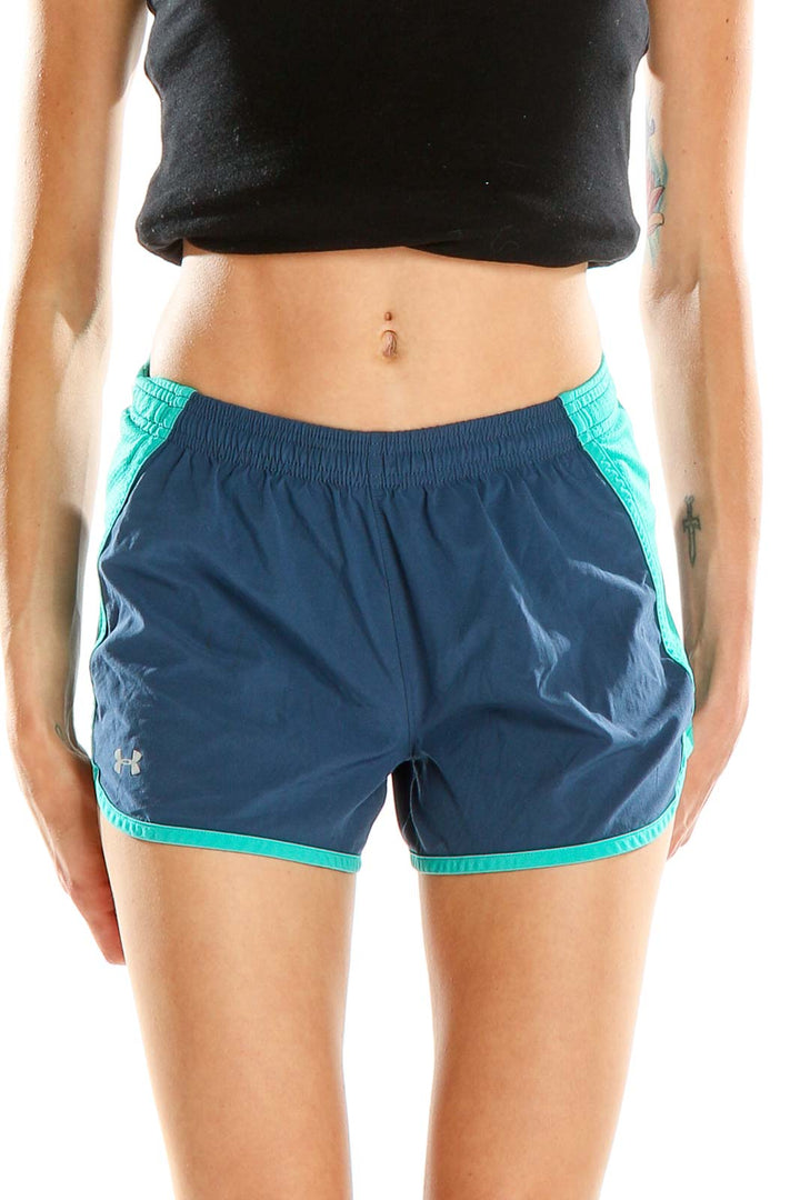 Blue Activewear Shorts