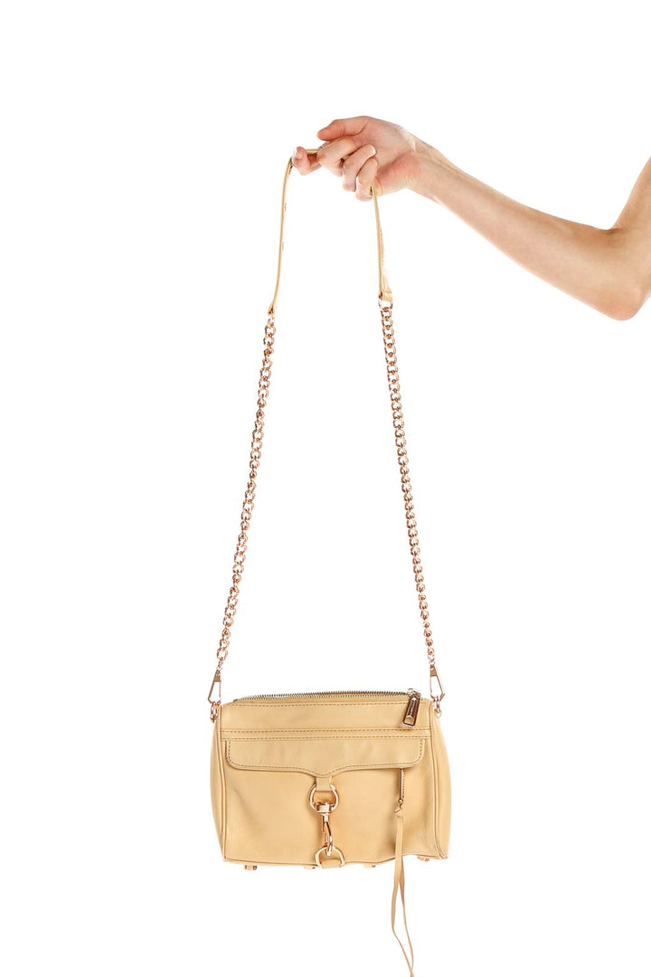 Beige Crossbody Bag