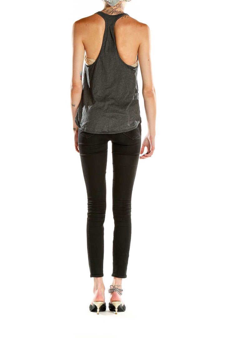 Gray Activewear Tank Top