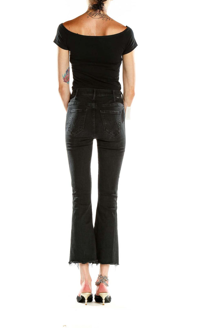 Black Flare Jeans