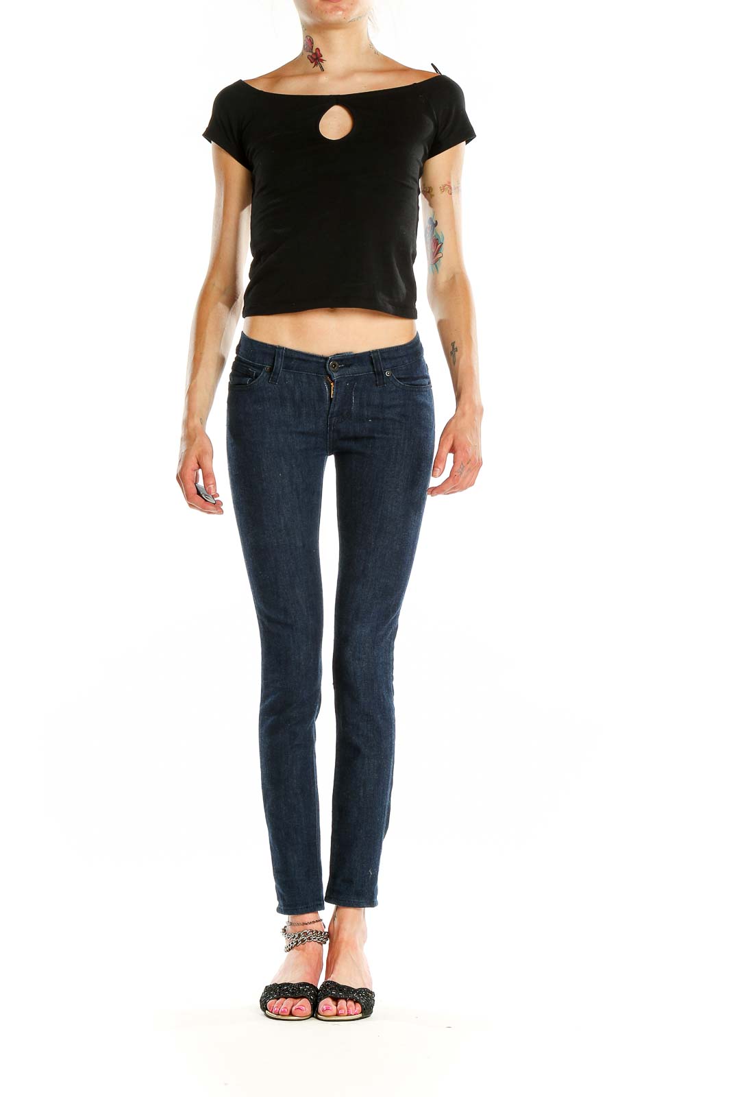 Blue Skinny Jeans