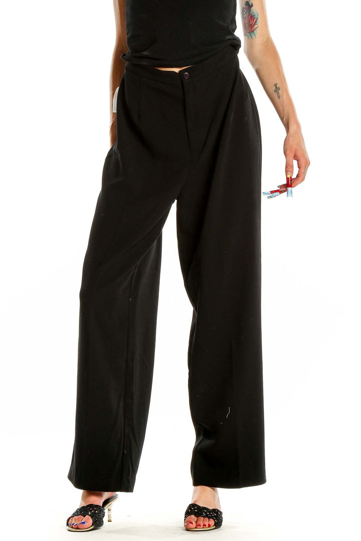 Black Classic Trousers