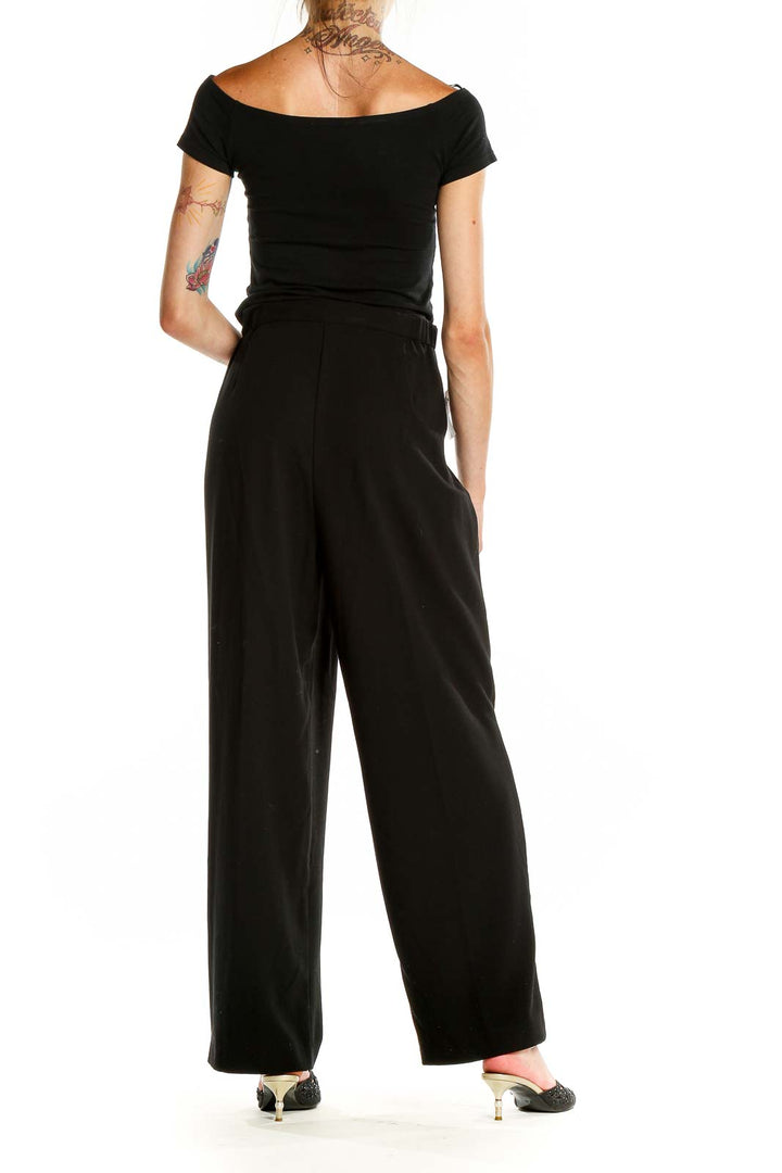 Black Classic Trousers