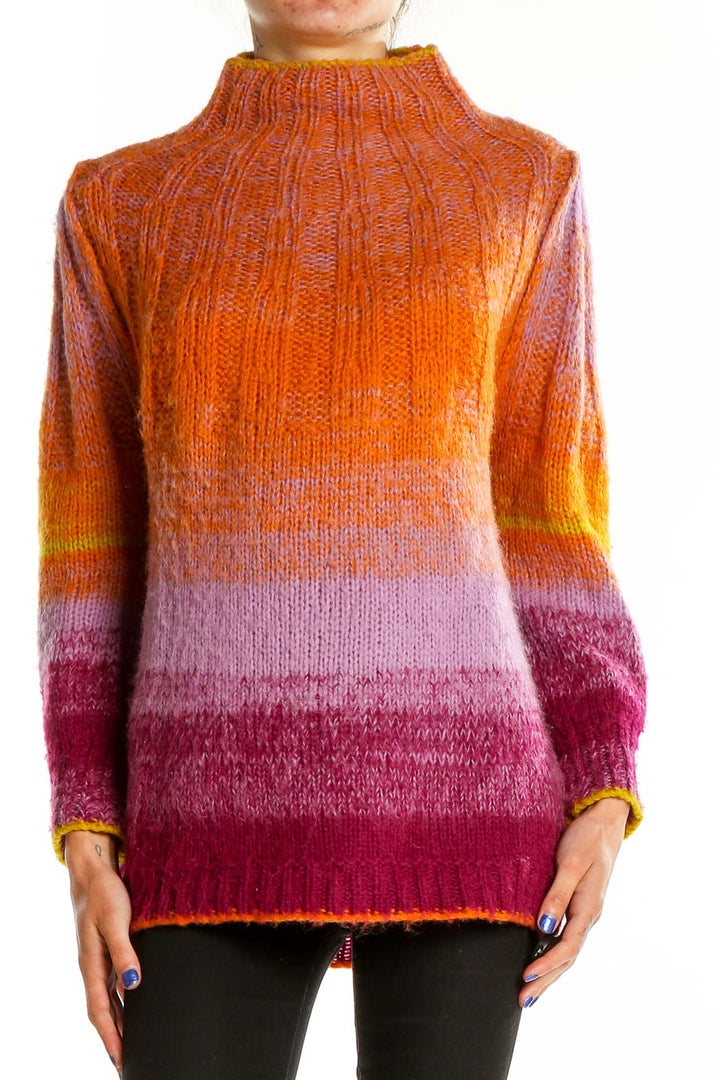 Multicolor Ombre Sweater