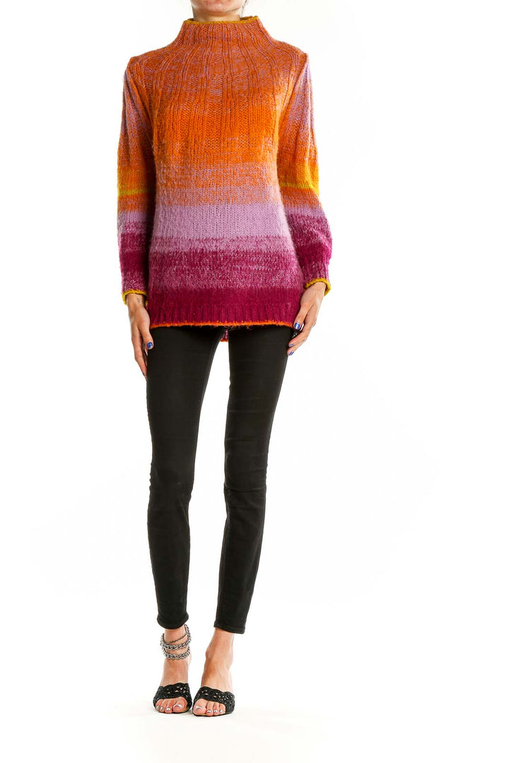 Multicolor Ombre Sweater