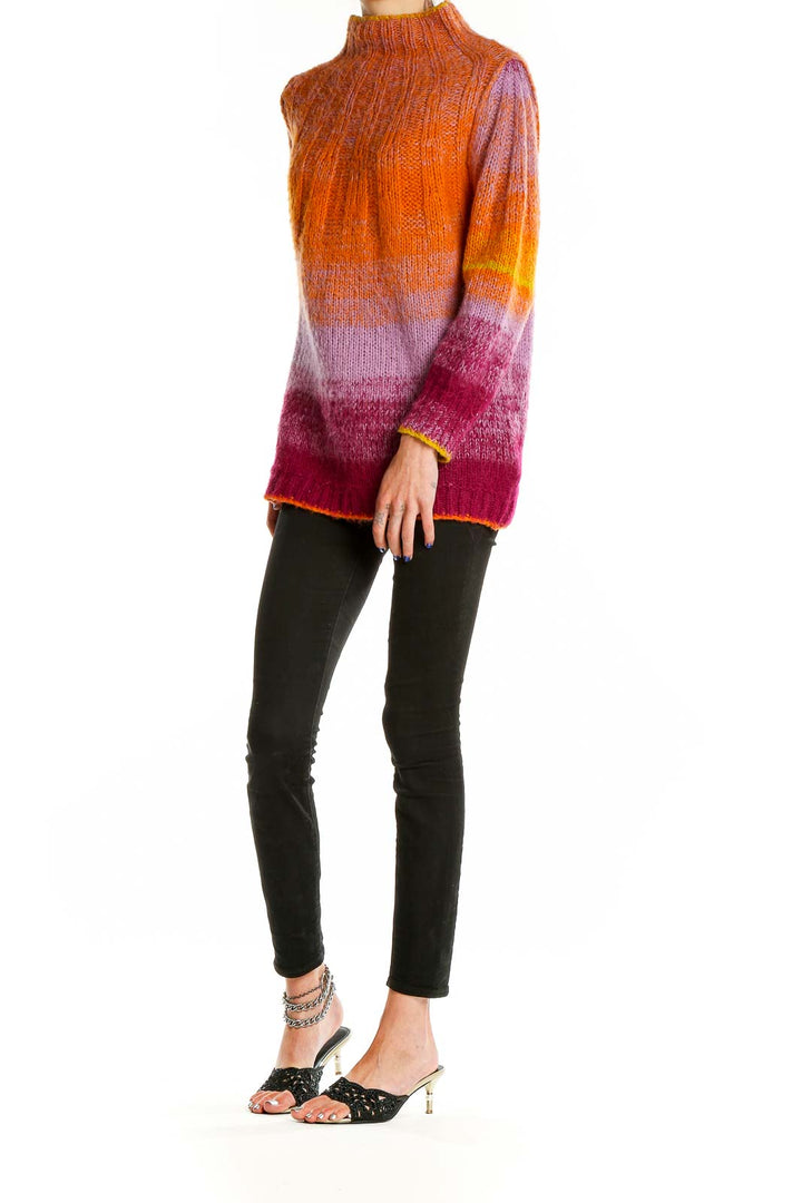 Multicolor Ombre Sweater