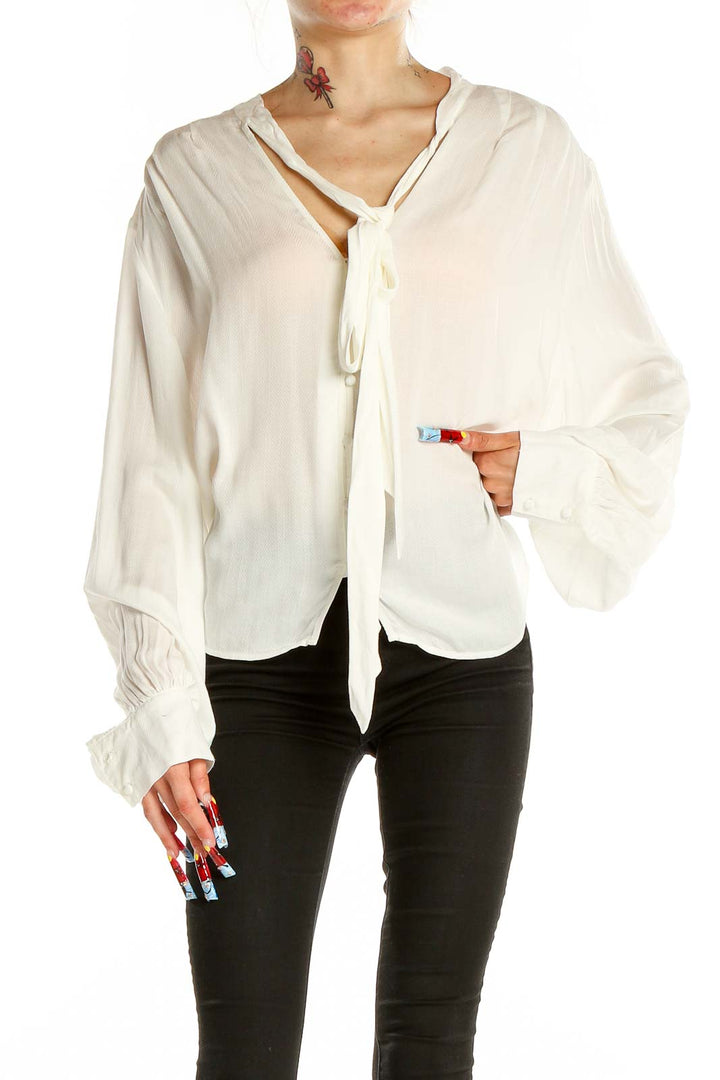 White Chic Blouse